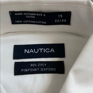 Men’s Nautica White Shirt